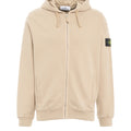 Sweatjacke mit abnehmbaren Logo