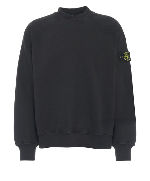 Sweatshirt with logo patch
