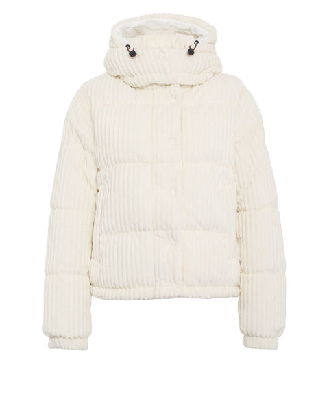 Giacca puffer in velluto a coste 'Nadege'