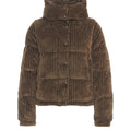 Giacca puffer in velluto a coste 'Nadege'