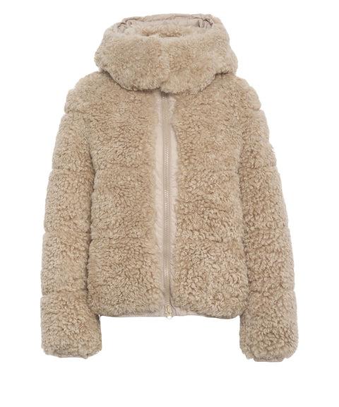 Steppjacke aus Kunstpelz 'Lenora'