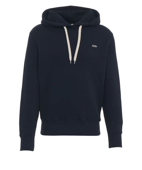 Hoodie in cotone