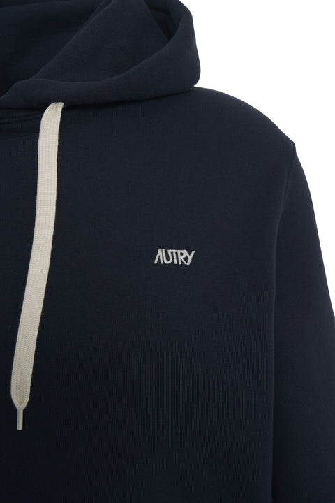 Hoodie in cotone