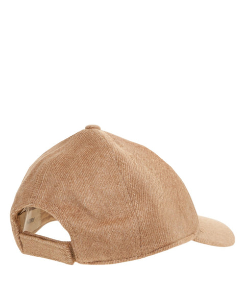 Baseball cap in wool