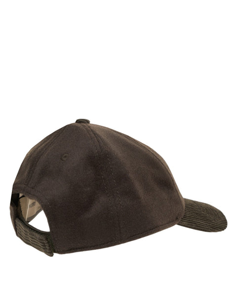 Corduroy baseball cap