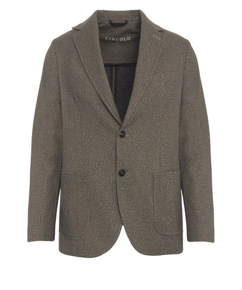 Cotton blend blazer