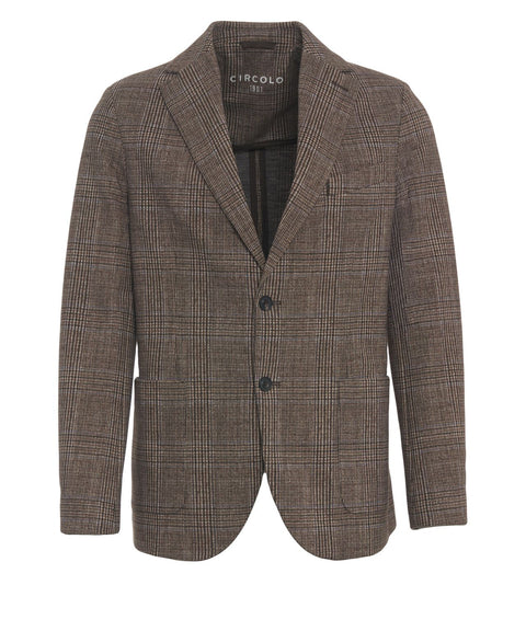 Cotton blend blazer