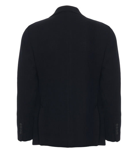 Wool blend blazer