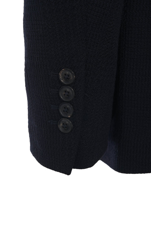 Wool blend blazer