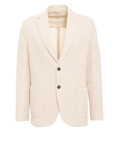 Blazer in wool blend