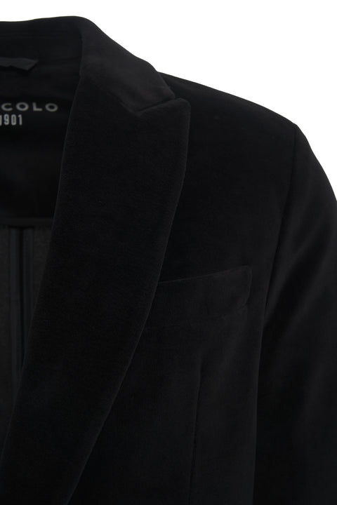 Cotton blend blazer