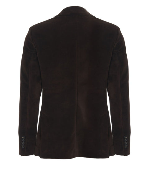 Cotton blend blazer