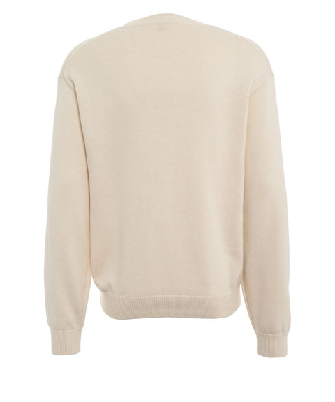 Pullover with emroidery