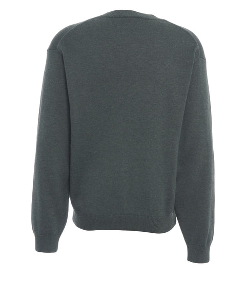 Pullover mit Intarsienlogo