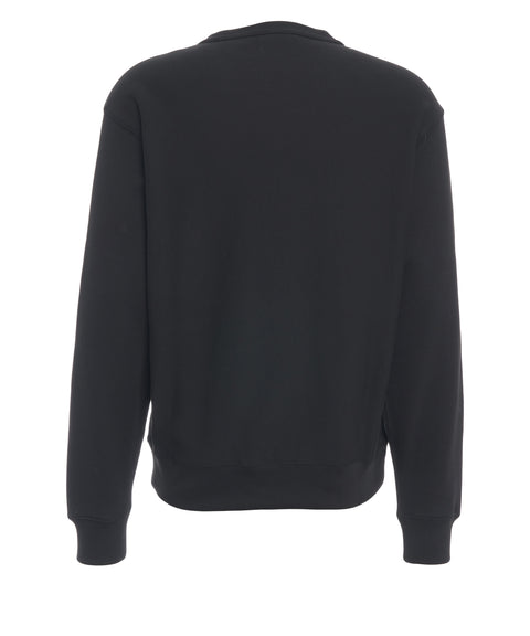 Sweatshirt with sequin application