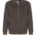 Bomberjacke aus Wolle