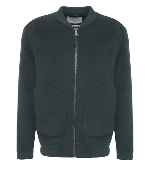 Bomberjacke aus Wolle