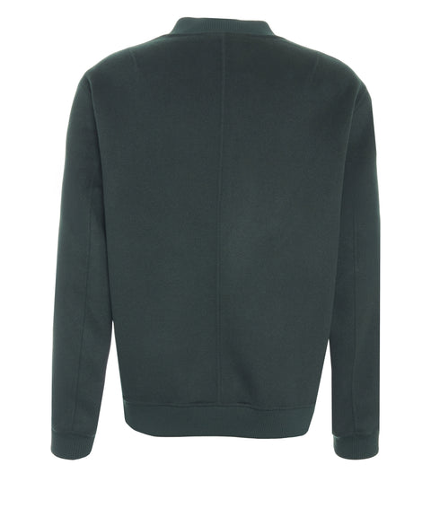 Bomberjacke aus Wolle