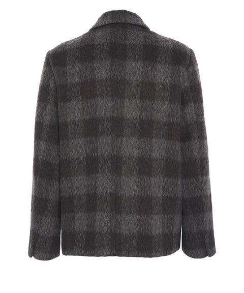 Jacke mit Karomuster