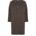 Cappotto con maniche raglan