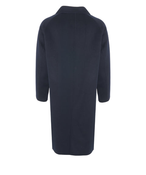 Cappotto con maniche raglan