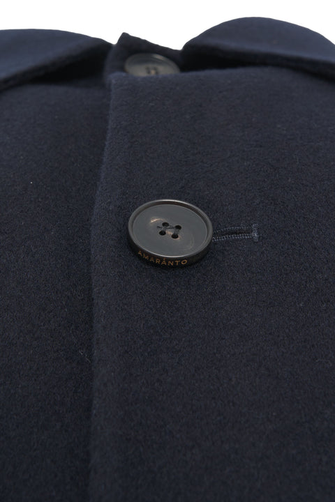 Cappotto con maniche raglan