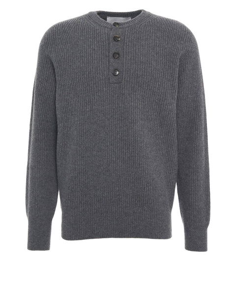 Maglione con chiusura con bottoni