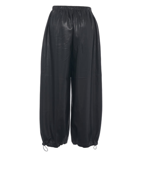 Pantaloni in ecopelle 'Fran'