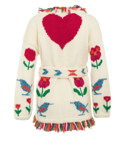 Cardigan 'Fairy Bird'