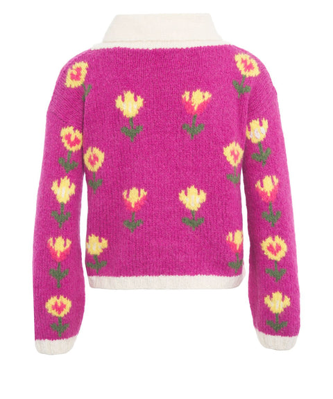 Cardigan in alpaca 'Luzern'