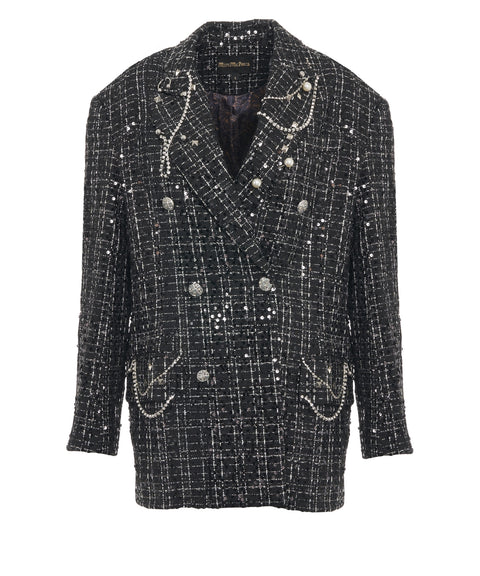 Blazer mit Kettendetails