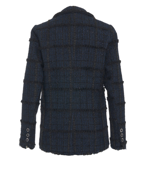 Blazer mit Brosche