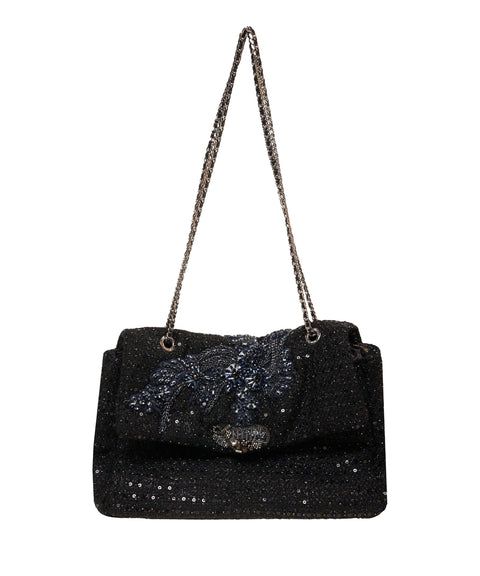 Borsa con applicazioni di strass