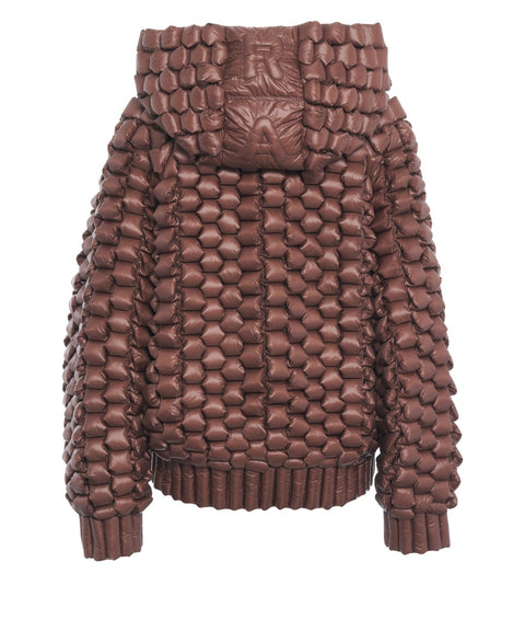 Giacca puffer con cappuccio