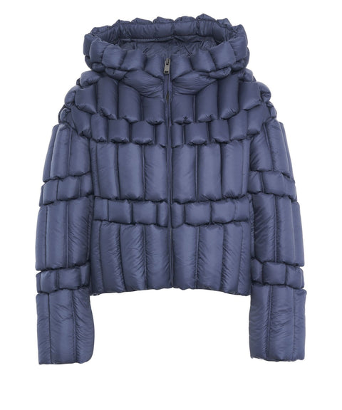 Giacca puffer con cappuccio