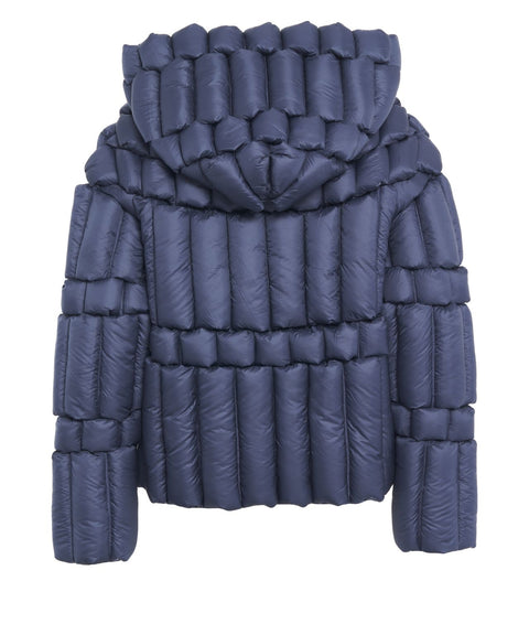 Giacca puffer con cappuccio