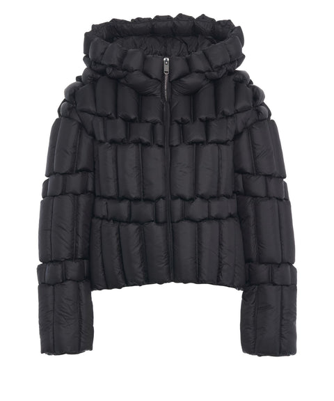 Pufferjacke mit Kapuze