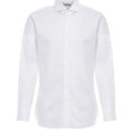 Shirt with cutaway collar