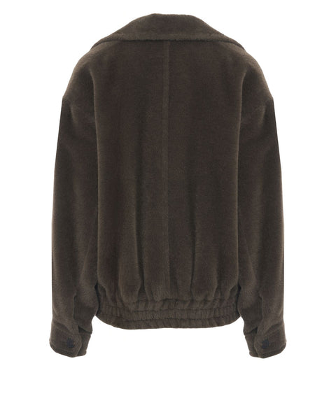 Jacket with notch lapel