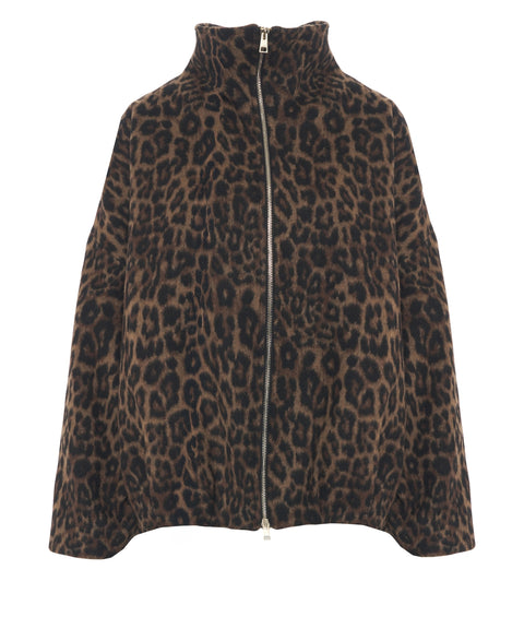 Jacket in wool blend