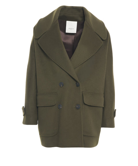Wool short coat