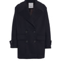 Wool short coat
