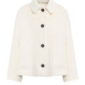 Alpaca jacket with patch pockets