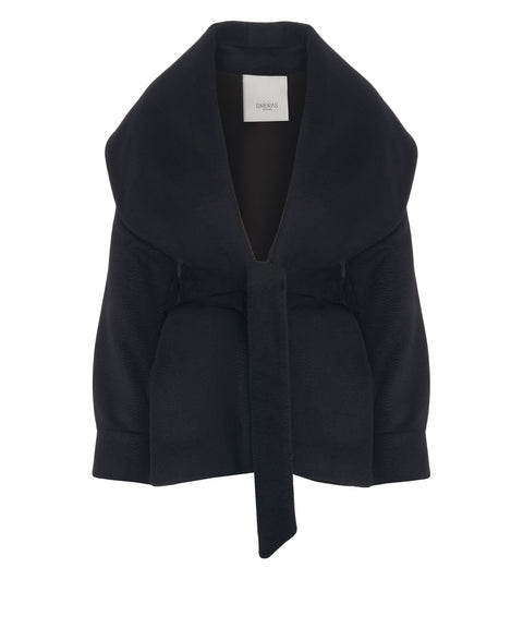 Jacke mit Schalkragen