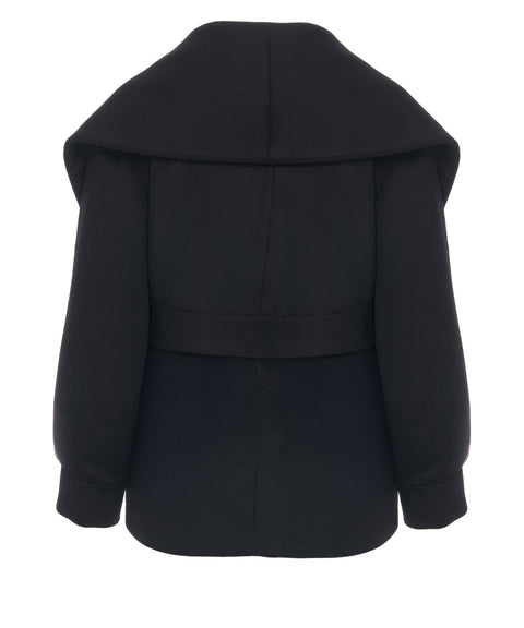 Jacke mit Schalkragen