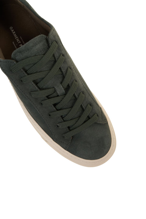Sneakers in pelle scamosciata