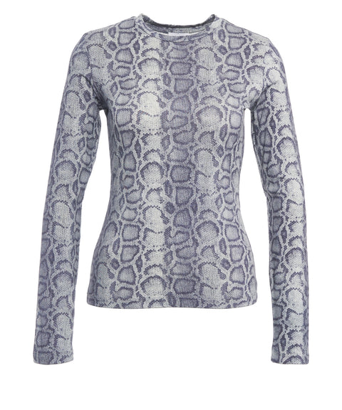 T-shirt effetto denim