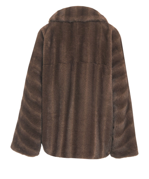 Jacke aus Kunstpelz 'Eko'