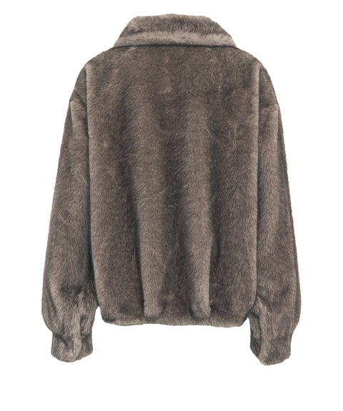 Jacke aus Kunstpelz 'Eko'