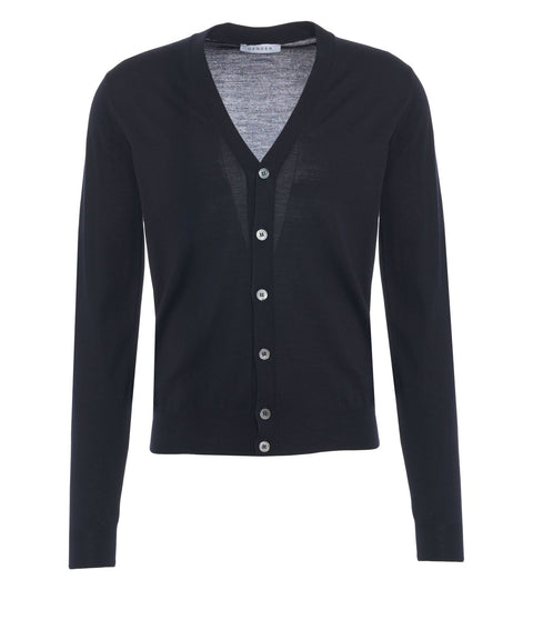 Cardigan con scollo a v